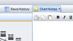 Chart Notes Editor